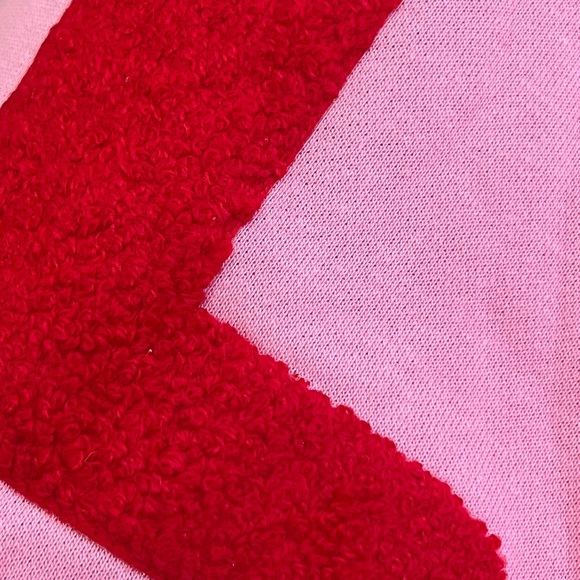 Sequin sleeve love top sz small - Picture 7 of 7